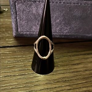 Sterling silver oval Ring